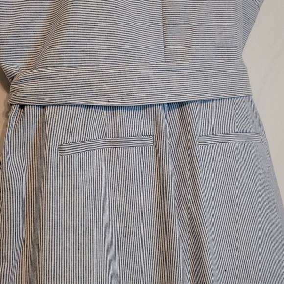 BANANA Republic Women's Striped Cropped Jumpsuit - Picture 15 of 17